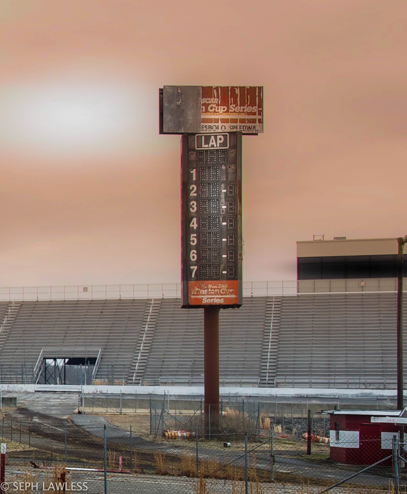 Illustration for article titled NASCAR's Original Racetrack Is an Abandoned Ruin Today